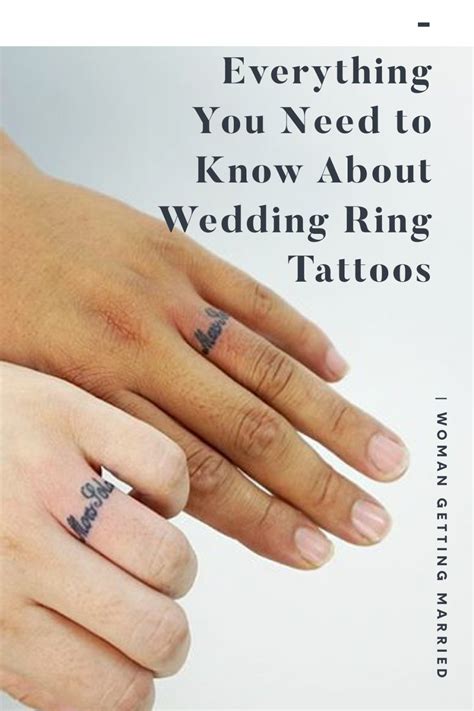 Wedding Ring Tattoos: Everything You Need to Know
