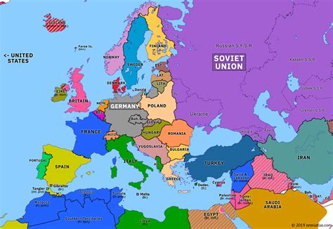 Molotov–Ribbentrop Pact | Historical Atlas of Europe (23 August 1939) | Omniatlas