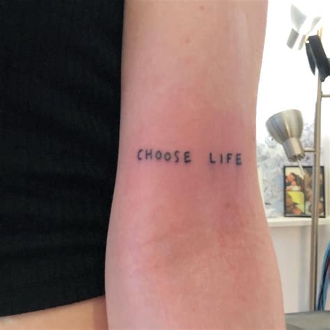 choose life tattoo trainspotting - straykidslineartdrawingsimple