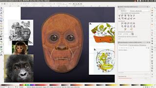 ATOR: Taung Project: Facial forensic reconstruction 2D – studying for 3D modeling.