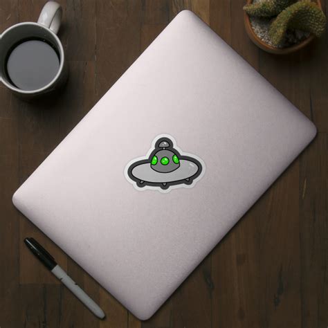 Cute UFO - Ufo - Sticker | TeePublic