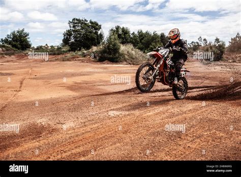 Dirt Bike Tricks Stock Photo - Alamy