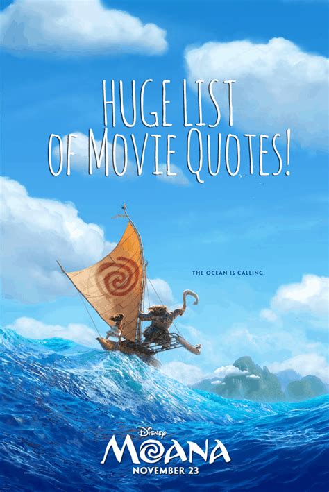 Moana Movie Quotes - Our HUGE list! - Enza's Bargains