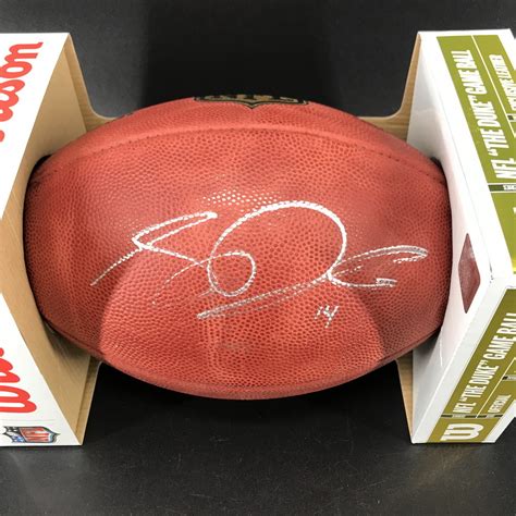 Jets - Sam Darnold Signed Authentic Football | The official auction site of the National ...