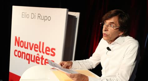 Elio Di Rupo avance ses propositions pour de "nouvelles conquêtes"