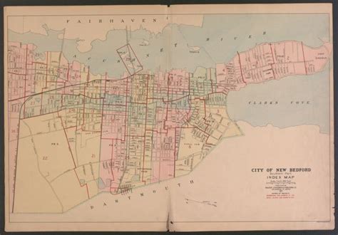 Map of New Bedford--Index Map | Library of Congress