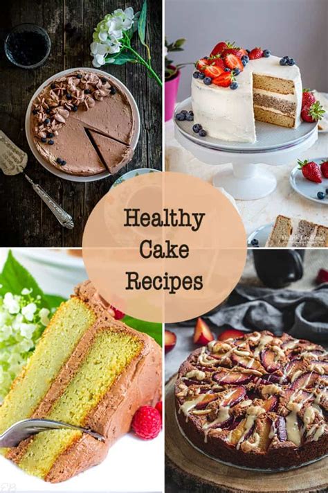 22 Healthy Cake Recipes - Dani's Cookings