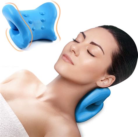 Amazon.com: Neck and Shoulder Relaxer,Cervical Neck Traction Device ...