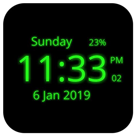 Digital Clock Live Wallpaper | androidrank.org