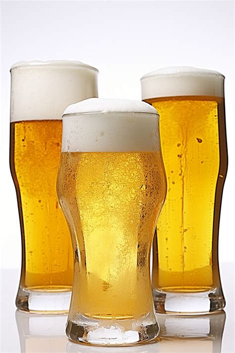 Three Glasses Of Beer Background Wallpaper Image For Free Download ...