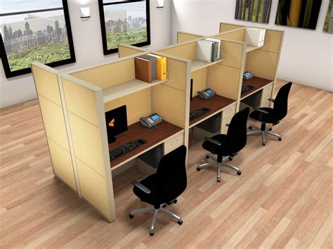 Call Center Cubicles - 2x4 Cubicle Workstations - Cubicle Systems