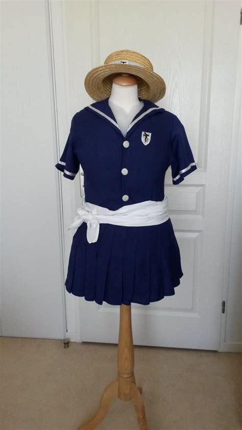 High school girl uniform St Trinians inspired