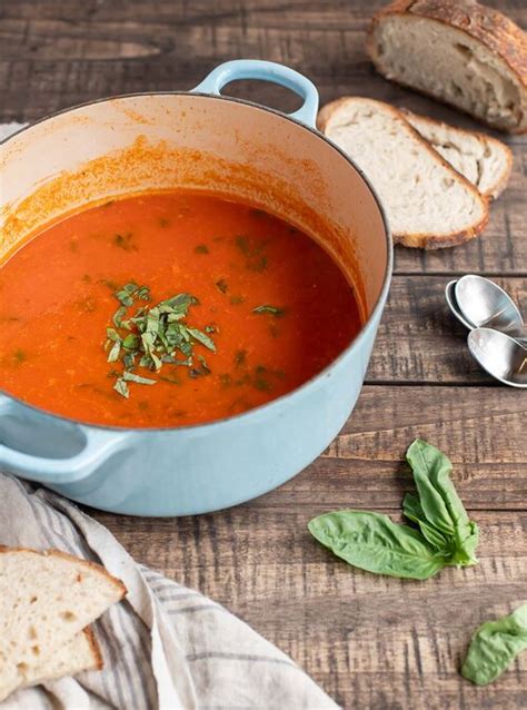 Canning Tomato Basil Soup: A Step-by-Step Guide - PlantHD