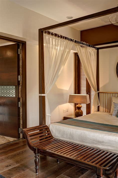 The house has strong influences of the traditional Indian architecture . | Indian bedroom design ...