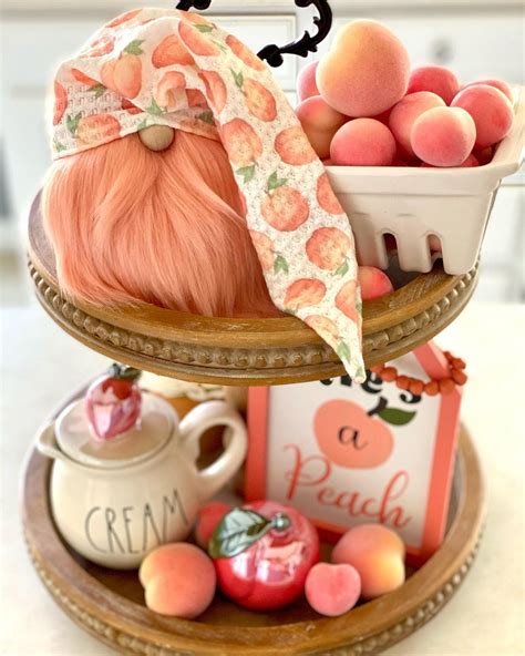 20 Peach Decoration Ideas for Your Home Décor - Of Life and Lisa