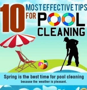 10 Most Effective Tips For Pool Cleaning:Infogr...