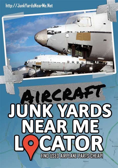 Aircraft Salvage Yards Near Me | Aircraft, Aircraft parts, Yard