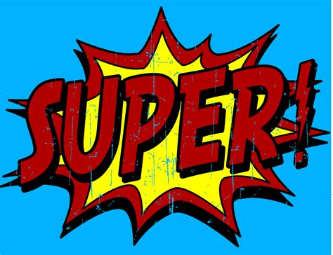 Superhero words clip art 4 - WikiClipArt