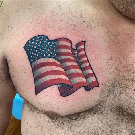 15+ American Flag Tattoos Every Patriotic Should Consider Getting - 100 Tattoos - Kiến Thức Cho ...