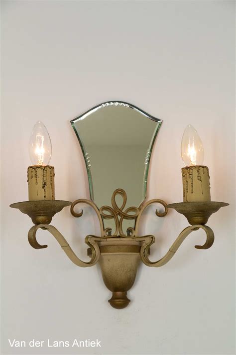 Two art deco wall lamps - Van der Lans Antique Chandeliers