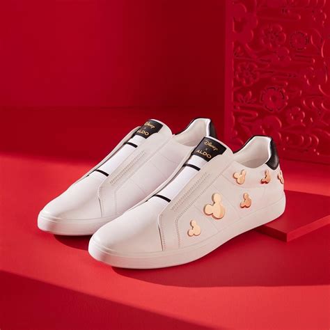 ALDO Releases CNY Mickey Mouse-Themed Sneakers So You Can Rock Them This Rat Year