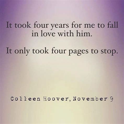 November Nine by Colleen Hoover | Colleen hoover quotes, Favorite book ...