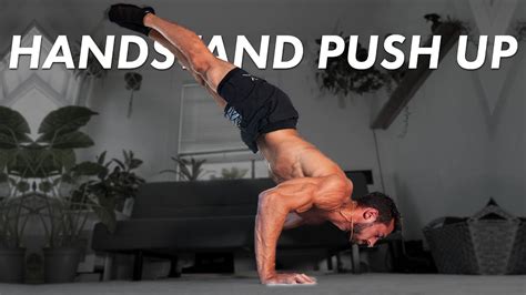 How To HANDSTAND PUSH UP For Beginners - HSPU Tutorial - YouTube
