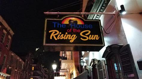 House Of The Rising Sun - Bar - French Quarter - New Orleans