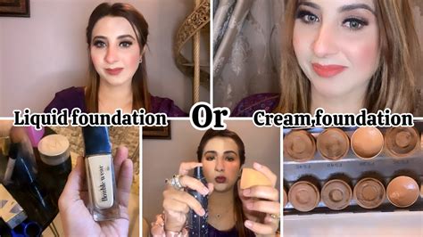 How to Use Cream Foundation | How to use Liquid Foundation |Tips ...