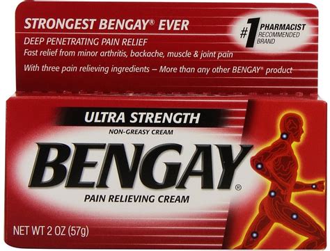 BENGAY Pain Relieving Cream, Ultra Strength 2 oz (Pack of 3) - Walmart.com