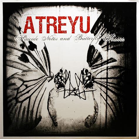 Atreyu - Suicide Notes And Butterfly Kisses (2002, Grey Marble, Vinyl) | Discogs