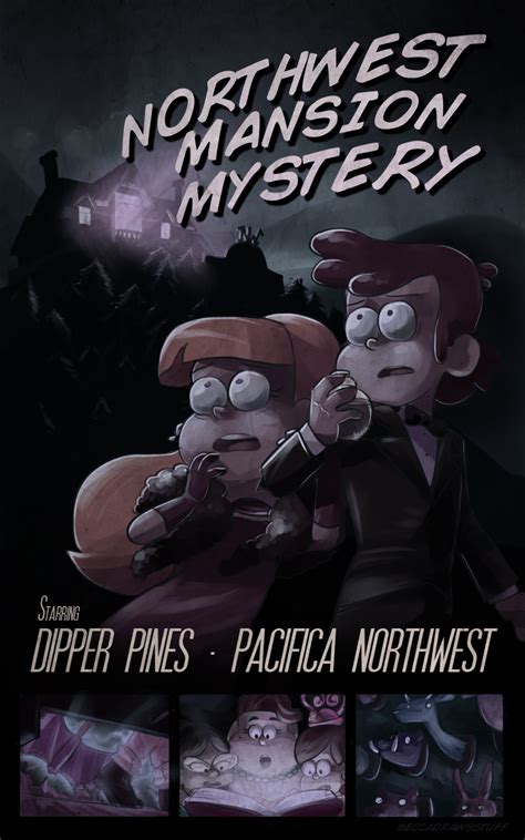 Northwest Mansion Mystery Movie Poster : gravityfalls