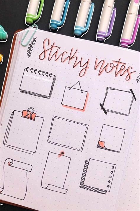 Best Bullet Journal Paper Note Doodles For Inspiration - Crazy Laura ...