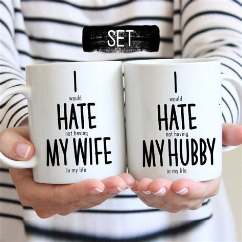 Couple Mug Gift Funny Gift for Him Wife Mug Valentines | Etsy in 2020 | Funny gifts for him ...