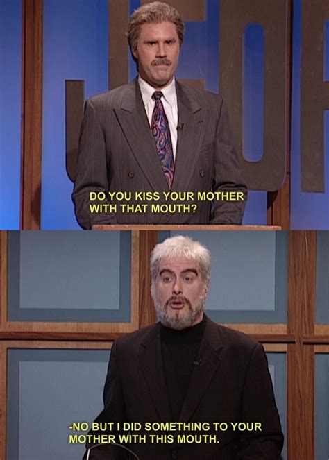 12 "Your Mom" Jokes From SNL's Sean Connery | Best snl skits, Mom jokes ...