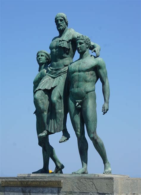 Free Images : monument, statue, sculpture, brass, greece, image, gods, mythology, work of art ...
