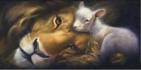 Pin by Susana Saldivar on Jesus | Lion and lamb, Prophetic painting ...