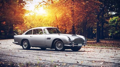 Old Aston Martin DB5 1920 x 1080 HDTV 1080p Wallpaper