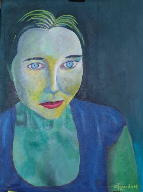 Expressionist Portrait of Emma - st-Art