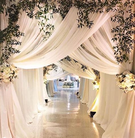 Dreamy! Love this elegant draping setup. Repost @hothousedesignstudio ...