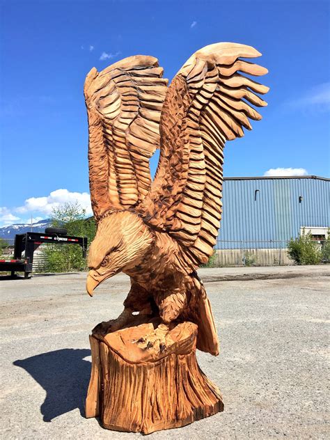 Pin by Ryan Cook on My chainsaw carvings | Wood carving art, Chainsaw ...