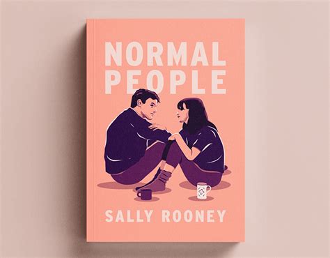 "NORMAL PEOPLE" BOOK COVER on Behance