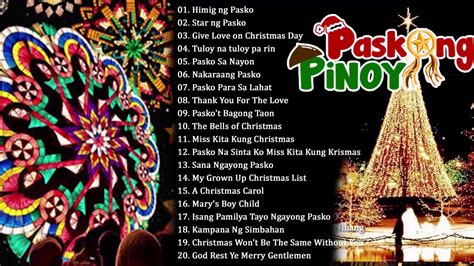 Top 100 Traditional Tagalog Christmas Songs Medley ️ Classic Tagalog ...