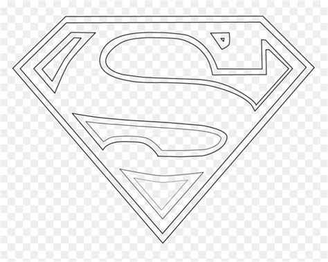 Black And White Superman Logo Png Image - Superman Logo Black And White Png, Transparent Png - vhv
