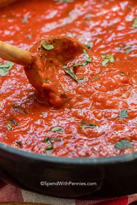 Easy Marinara Sauce – Culinary Culture