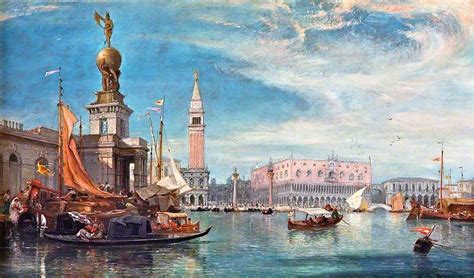 The Doge's Palace, Venice, from the Grand Canal Painting | James ...