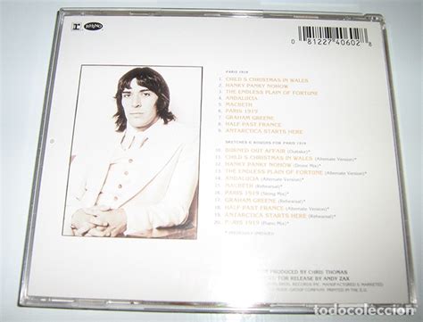 john cale - paris 1919 - reedición remasterizad - Comprar CDs de Música ...