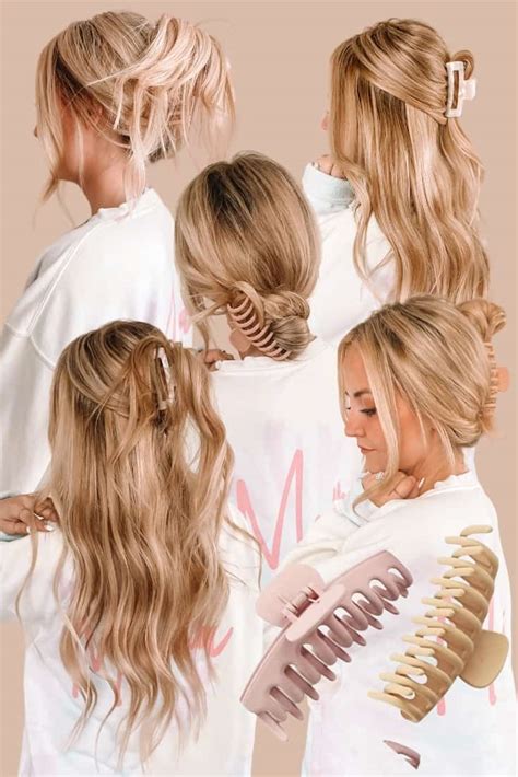 5 Easy Claw Clip Hairstyles You Have to Try - Cassie Scroggins