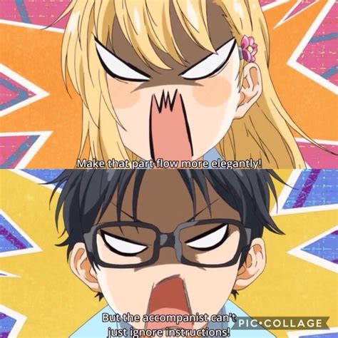 They are adorable 💕 | Your lie in april, Anime meme face, Anime qoutes