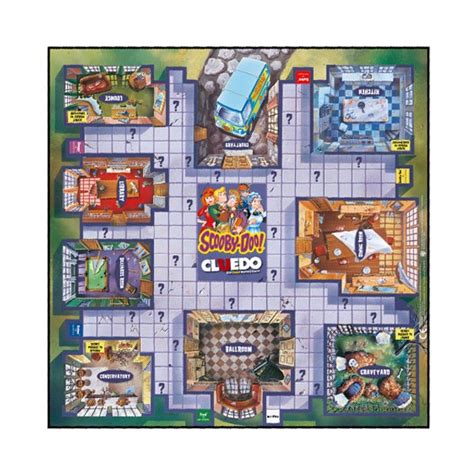 Cluedo - Scooby Doo - Board Games-General : The Games Shop | Board games | Card games | Jigsaws ...